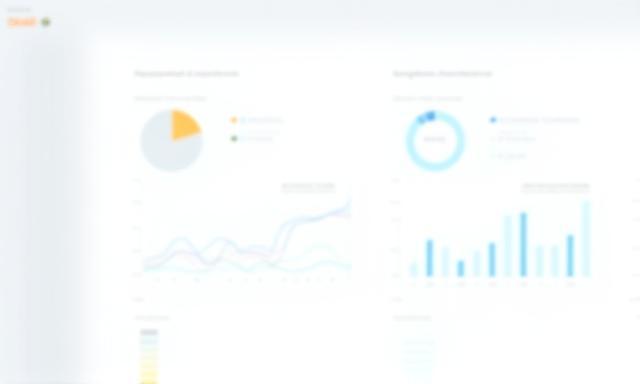 Atlas analytics dashboard showing travel spend by department